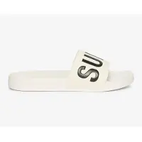 Superdry Strand-/badschoen zwart / wit