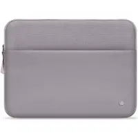 TechProtection Zipper MacBook 15 / 16 Sleeve Grijs