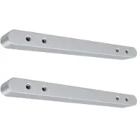 Paulmann Wire Corduo Design Mount Set 94603 12V-kabelsysteemcomponenten Wandhouder Chroom (mat)