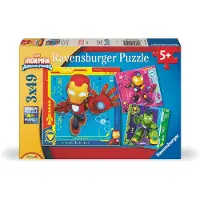 Ravensburger Iron Man & His Awesome Friends Puzzel (3 x 49 stukjes)