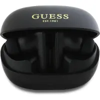 GUESS TWS - Bluetooth Hoofdtelefoon - Docking Station - Zwart