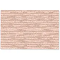 MuchoWow Deurmat 90x60 cm - Droogloopmat Strepen - Roze - Patroon - Mat voor binnen - Schoonloopmat - Deurmatten met print - Inloopmat