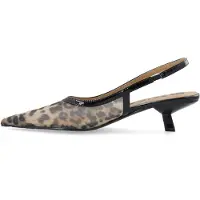 Bianco Slingpumps 'BIAKRISTIN' bruin gemêleerd / zwart