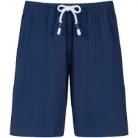 Mey Pyjamabroek 'Solid Love' donkerblauw