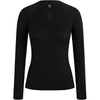 Rapha - Women's Merino Base Layer Long Sleeve - Merino-ondergoed M, zwart