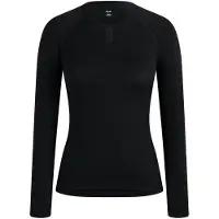 Rapha - Women's Merino Base Layer Long Sleeve - Merino-ondergoed L, zwart