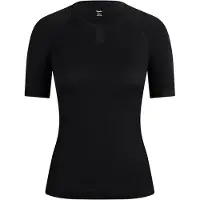 Rapha - Women's Merino Base Layer Short Sleeve - Merino-ondergoed M, zwart