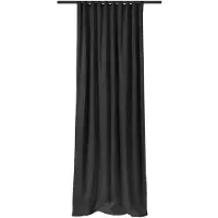 Molecule HMS Thermisch verduisterend gordijn alina slate met haken antraciet polyester