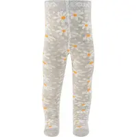 Ewers Kindermaillot Lichtgrijs met Witte Bloemen-62