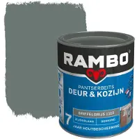 Rambo Pantserbeits Deur &amp; Kozijn Dekkend Griffelgrijs 2.25L