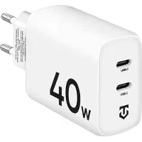 Tactical Base Plug Dual 40W – Snellader – Wit