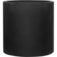 Pottery Pots Bloempot Natural Jumbo Max XL Black 110 x 110 cm