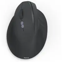 Hama EWM-600L Muis Draadloos Optisch Zwart 8 Toetsen 1800 dpi Ergonomisch