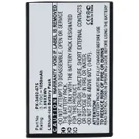 123accu Simvalley PX-3402 / PX-3402-675 / PX-3402-912 accu (1050 mAh, huismerk)