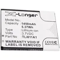 123accu NET10 TLi011A1 accu (1450 mAh, huismerk)