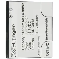 123accu Gionee BL-G012 accu (1350 mAh, huismerk)