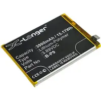 123accu VIVO B-P9 accu (3.8 V, 3900 mAh, huismerk)