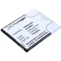 123accu Kazam TH345L / TH345L-XDFBK0002256 accu (1800 mAh, huismerk)