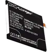 123accu Lenovo BL258 accu (3.82 V, 3500 mAh, huismerk)