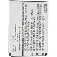 123accu Kodak LB-070 accu (850 mAh, huismerk)