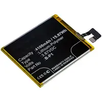 123accu VIVO B-P1 accu (3.8 V, 4100 mAh, huismerk)