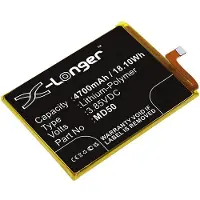 123accu Motorola MD50 / SB18D00294 accu (3.85 V, 4700 mAh, huismerk)