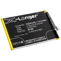 123accu BBK B-E8 accu (3250 mAh, huismerk)