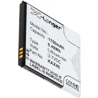 123accu Kazam KAX45 / KAX45-XJFA007879 accu (1750 mAh, huismerk)