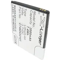 123accu Blu BLD530SL accu (2000 mAh, huismerk)