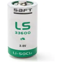 Saft LS33600 / D batterij (3.6V, 17000 mAh, Li-SOCl2)