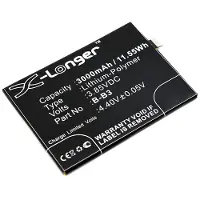 123accu VIVO B-B3 accu (3000 mAh, huismerk)