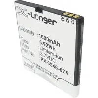 123accu Simvalley PX-3546 / PX-3546-675 accu (1600 mAh, huismerk)