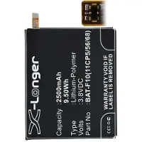 123accu Acer KT.0010S.012 / BAT-F10(11CP5/56/68) accu (2500 mAh, huismerk)