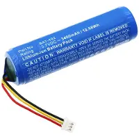 123accu Honeywell BAT-492 / 3008-4418-001 accu (3400 mAh, huismerk)