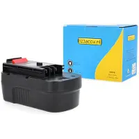 123accu Black & Decker A1718 / A18 / HPB18 accu (18 V, 1.5 Ah, huismerk)