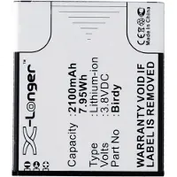 123accu Wiko WKB926SL accu (2100 mAh, huismerk)