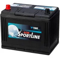 VMF Sportline AGM75 Dual Purpose AGM accu (12V, 75Ah, 720A)