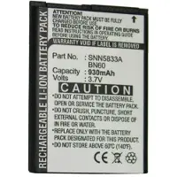 123accu Motorola BN60 / SNN5833A / SNN5833 accu (930 mAh, huismerk)