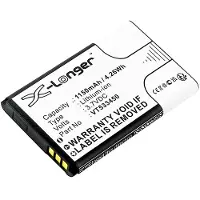 123accu Motorola VT533450 accu (3.7 V, 1150 mAh, huismerk)