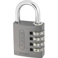 ABUS ABVS48806 Hangslot 41.5 mm Titanium Cijferslot