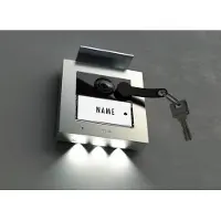 M-E VDV-2010 A Buitenunit voor Video-deurintercom Kabelgebonden, RFID Antraciet