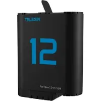 Telesin Lithium Batterij Voor Gopro Hero 12/11/10/9 Action Camera Accessoire