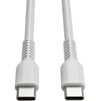 123inkt USB-C naar USB-C 2.0 oplaadkabel wit (1 meter)