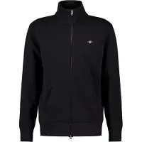 Gant Heren Shield rits hoodie zwart (3XL), Casual, Katoen 2008006