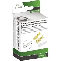 Quadrios Flachstecker-/hülsen 6.3 x 0.8 mm/1.5 -2.5 mm² 100 tlg