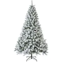 Everlands Canada Spruce kunstkerstboom 300xø175cm | groen met bevroren details