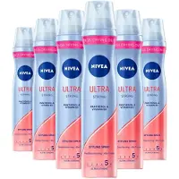 Nivea 6x Haarspray Ultra Strong 250 Ml