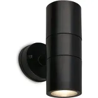 Briloner - LED wandlamp - 3792025 - IP54 - Verwisselbare gloeilampen - 16 x 7,5 x 11 cm - Zwart
