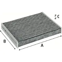 Valeo 715802 Interieurfilter