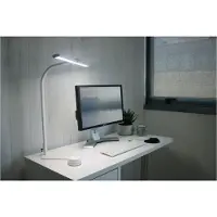 Unilux Strata Base LED tafellamp, wit, 66 cm, dimbaar, afstandsbediening, USB